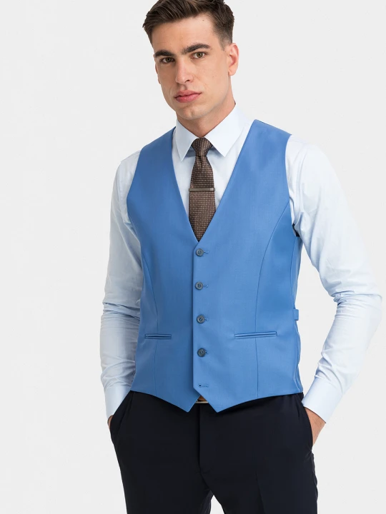 Zdjęcie produktu Kamizelka PAOLO 03053B70GSA Giacomo Conti niebieski