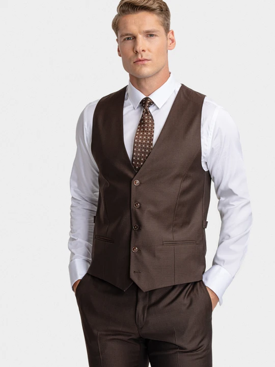 Zdjęcie produktu Kamizelka PAOLO 03082B80GSD Giacomo Conti brazowy