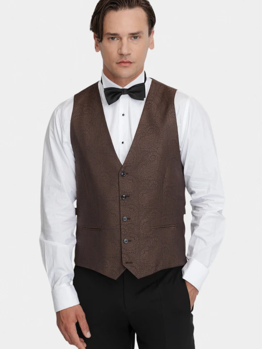 Zdjęcie produktu Kamizelka Paolo 03138A80DSA Giacomo Conti brazowy