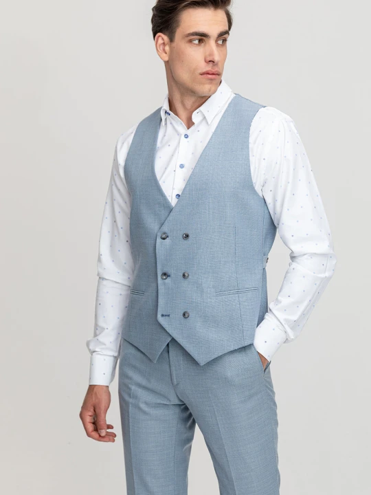 Zdjęcie produktu Kamizelka PAOLO 05007B70LSA Giacomo Conti blekitny