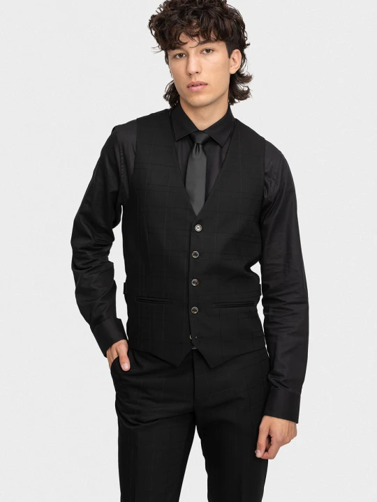 Zdjęcie produktu Kamizelka PAOLO 05020B90KSA Giacomo Conti czarny