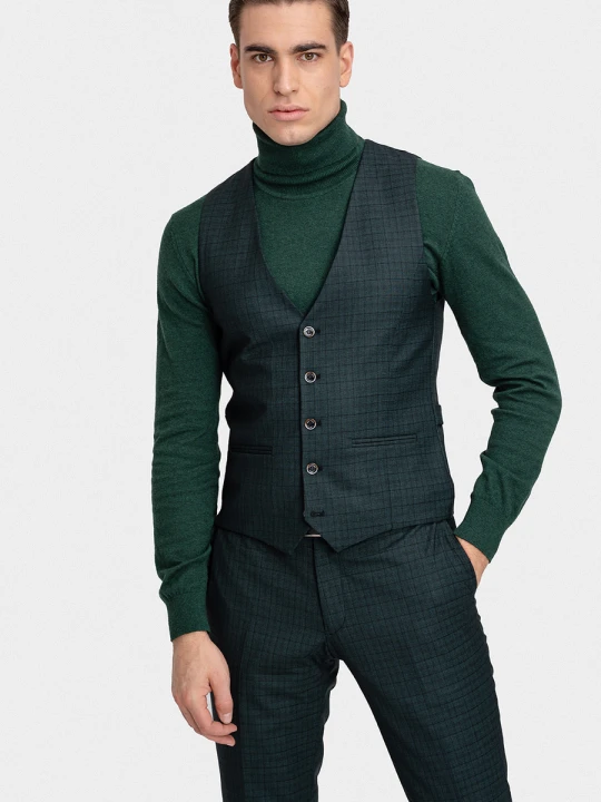 Zdjęcie produktu Kamizelka PAOLO 05047A60KSA Giacomo Conti zielony