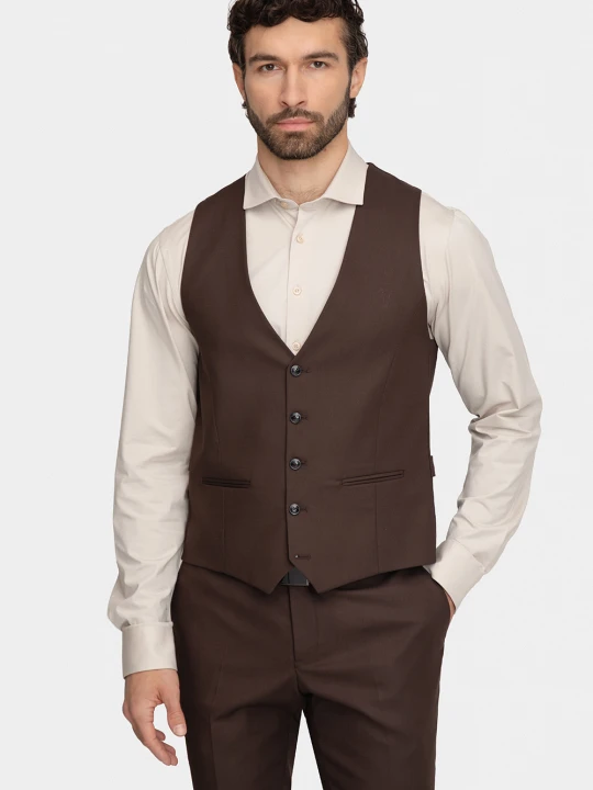 Zdjęcie produktu Kamizelka PAOLO 05082A80GSA Giacomo Conti brazowy