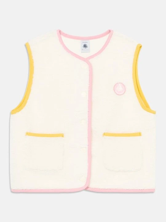Zdjęcie produktu Kamizelka Petit Bateau mleczny