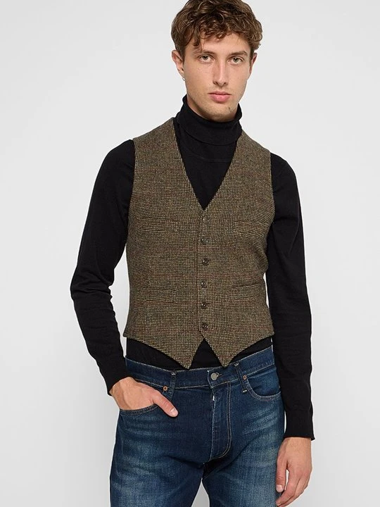 Zdjęcie produktu Kamizelka Polo Ralph Lauren brązowy