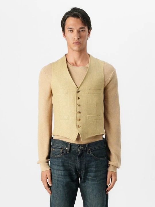 Zdjęcie produktu Kamizelka Polo Ralph Lauren jasny brąz