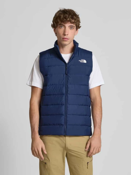 Zdjęcie produktu Kamizelka puchowa z detalem z logo The North Face Granatowy