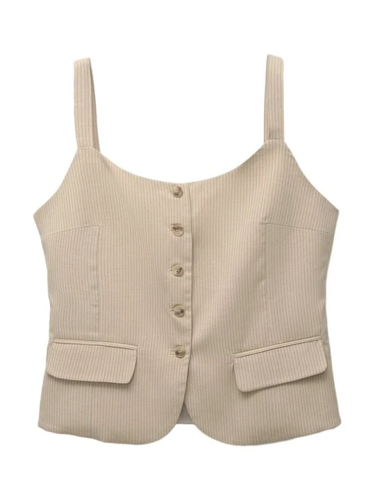 Zdjęcie produktu Kamizelka PULL&BEAR piaskowy