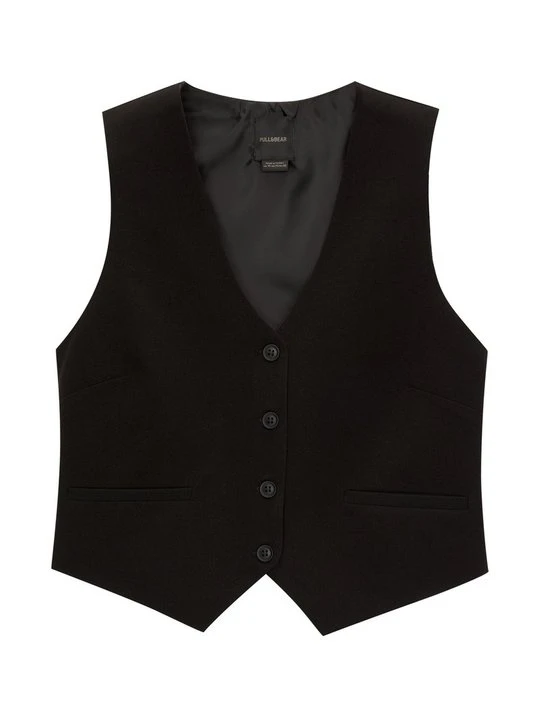 Zdjęcie produktu Kamizelka PULL&BEAR czarny