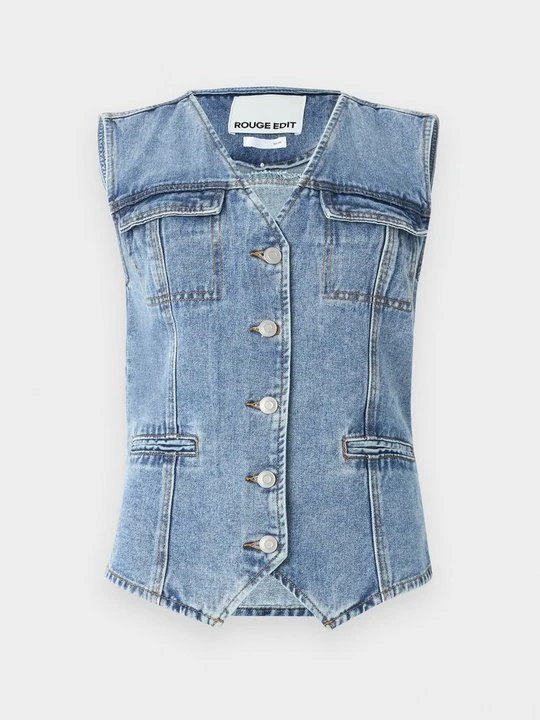 Zdjęcie produktu Kamizelka Rouge Edit jasnoniebieski denim