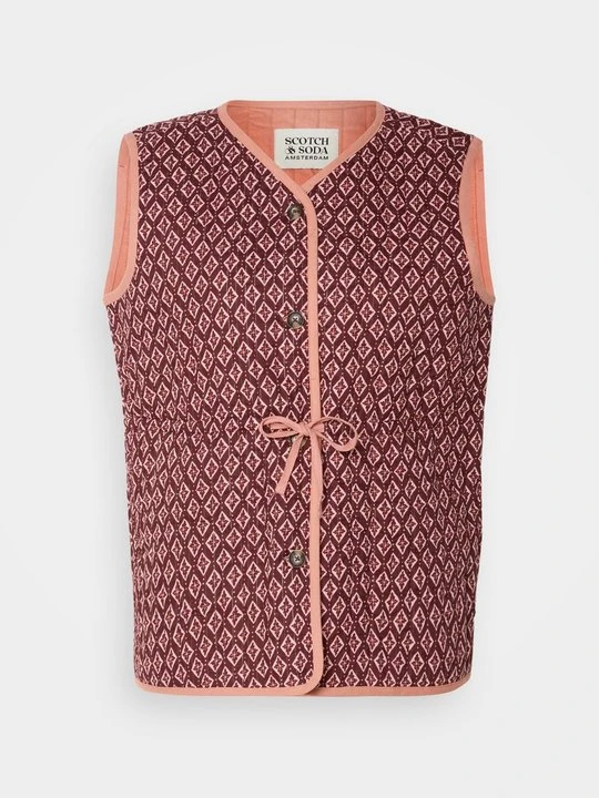 Zdjęcie produktu Kamizelka Scotch & Soda bordowy