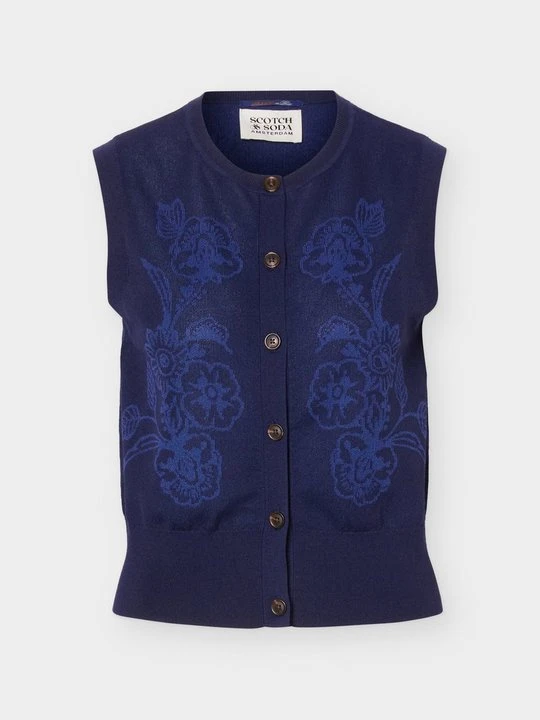 Zdjęcie produktu Kamizelka Scotch & Soda granatowy