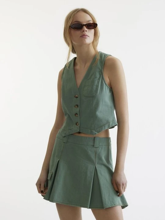 Zdjęcie produktu Kamizelka SOMETHINGNEW khaki