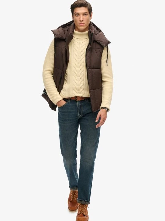Zdjęcie produktu Kamizelka Superdry brązowy