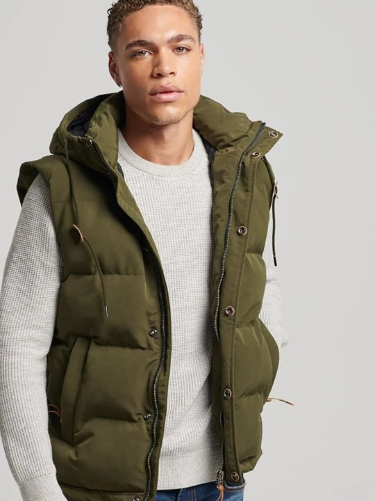 Zdjęcie produktu Kamizelka Superdry oliwkowy