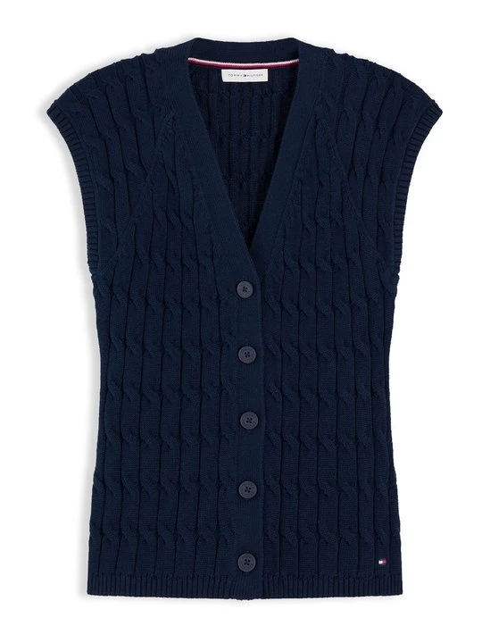 Zdjęcie produktu Kamizelka Tommy Hilfiger granatowy