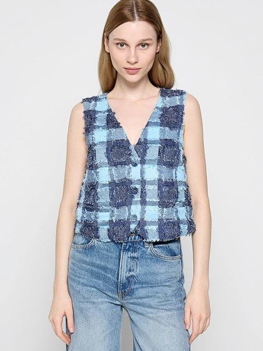 Zdjęcie produktu Kamizelka Vero Moda niebieski