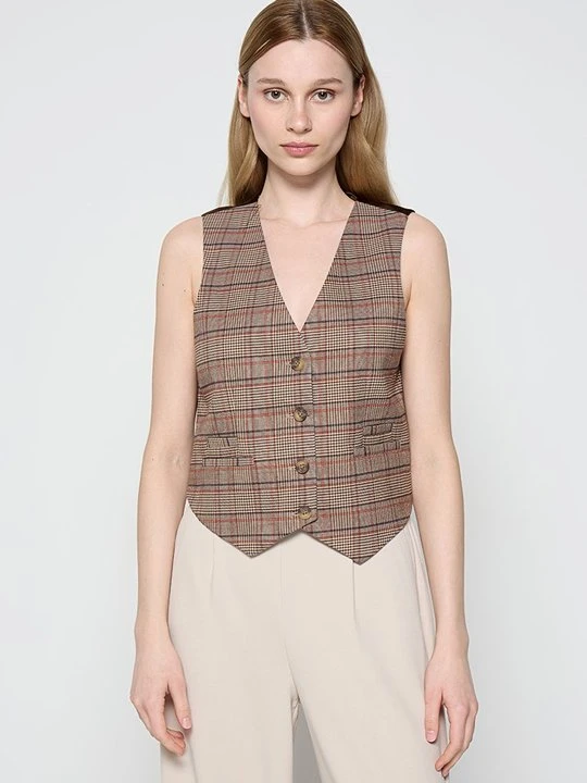 Zdjęcie produktu Kamizelka Vero Moda brązowy