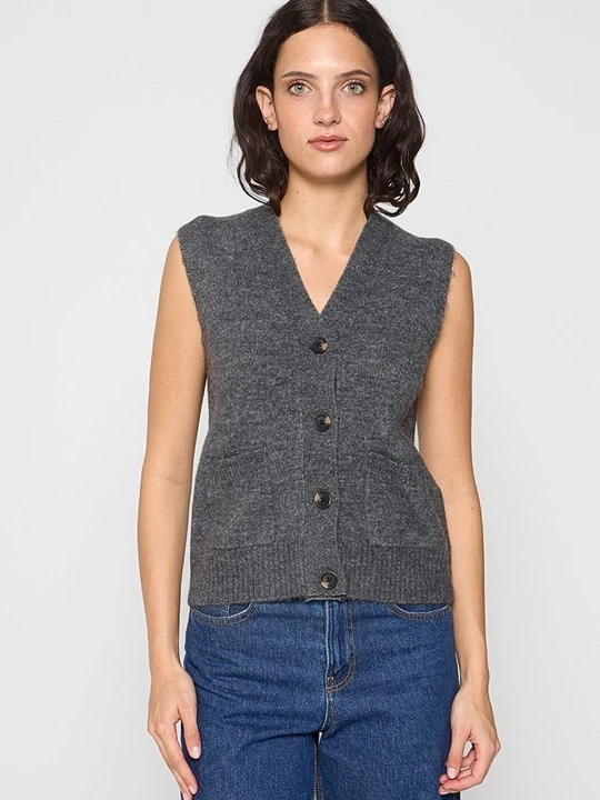 Zdjęcie produktu Kamizelka Vero Moda szary