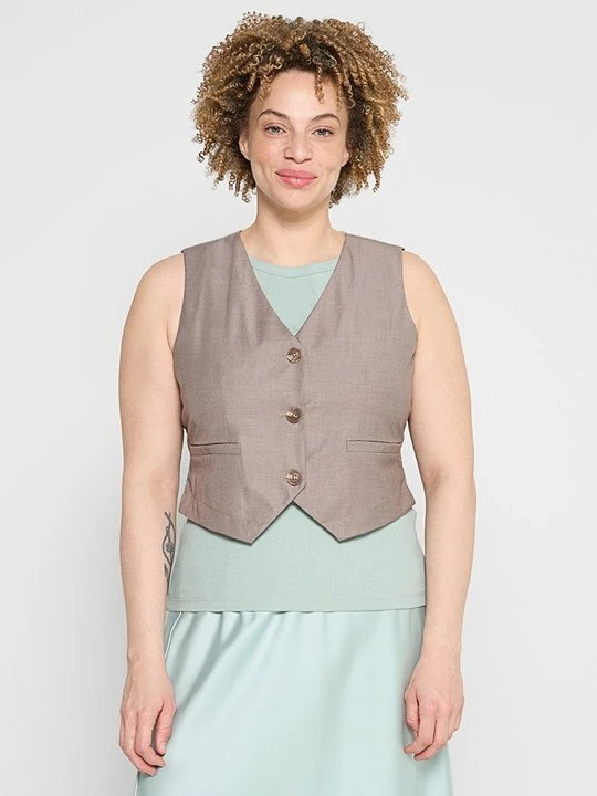 Zdjęcie produktu Kamizelka Vero Moda szary