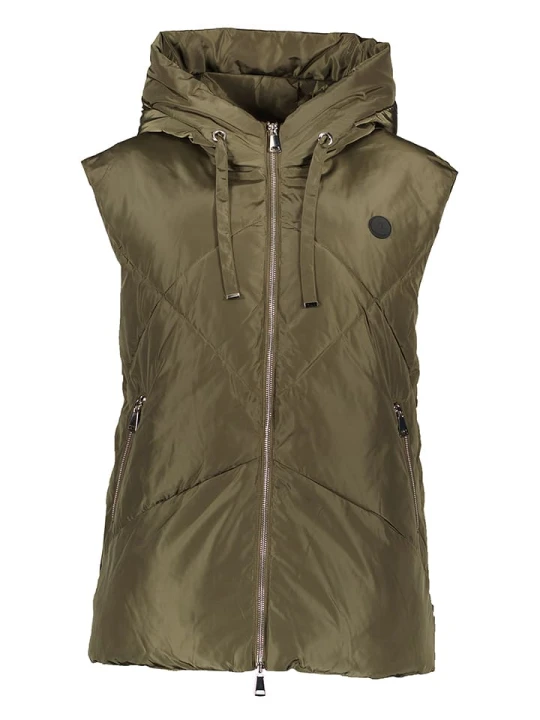Zdjęcie produktu WHITE LABEL Kamizelka w kolorze khaki rozmiar: 42