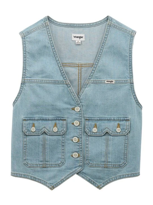 Zdjęcie produktu Kamizelka Wrangler jasnoniebieski denim