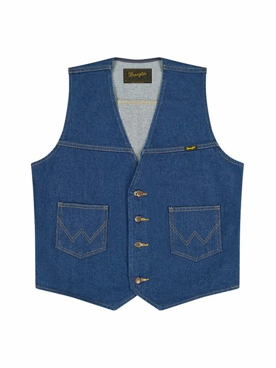 Zdjęcie produktu Kamizelka Wrangler niebieski denim