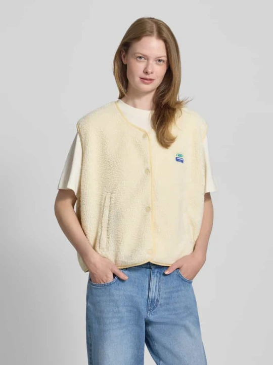 Zdjęcie produktu Kamizelka z futerkiem model ‘HOKTOWN’ American Vintage Écru