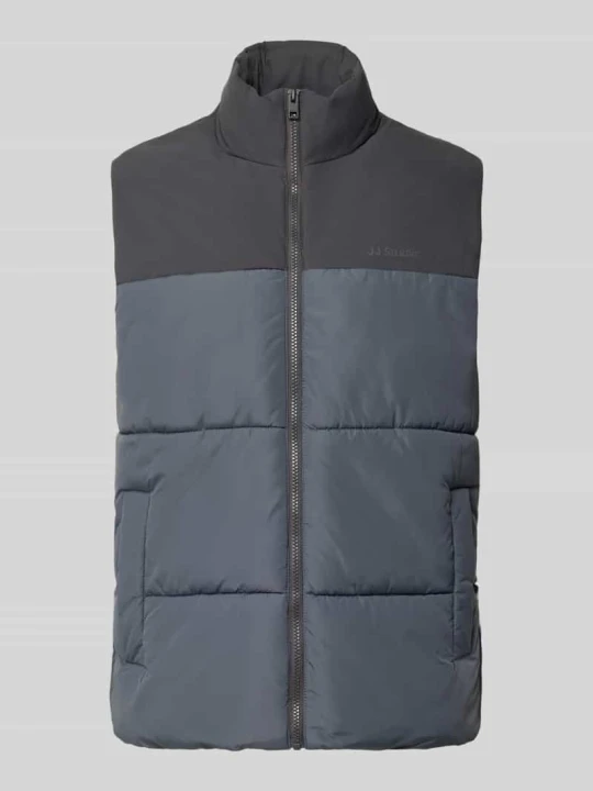 Zdjęcie produktu Kamizelka ze stójką model 'RAZE' Jack&Jones Kamienny
