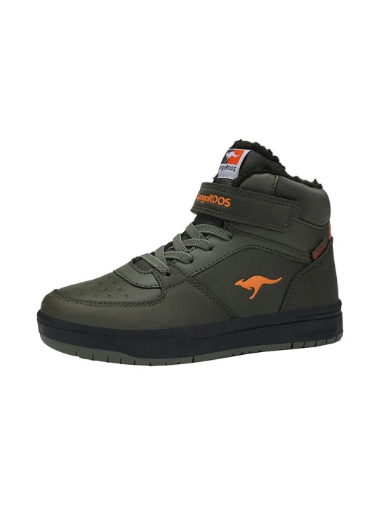 Zdjęcie produktu Kangaroos Botki "Bound Mid EV" w kolorze ciemnozielonym rozmiar: 35