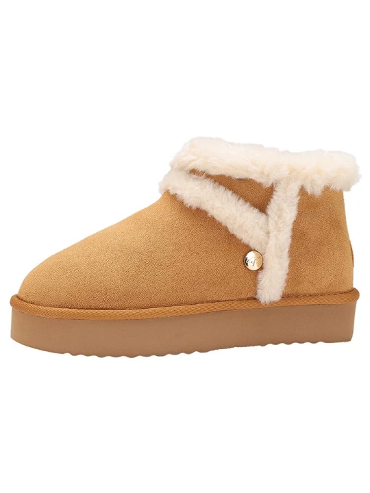Zdjęcie produktu Kangaroos Botki "K-UW Platform" w kolorze jasnobrązowym rozmiar: 40