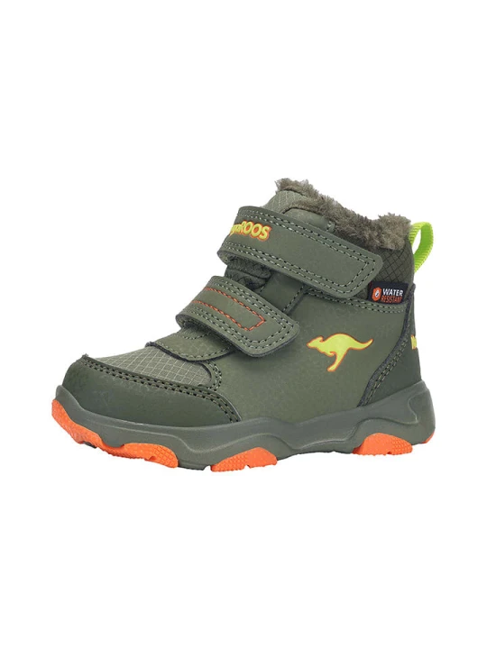 Zdjęcie produktu Kangaroos Botki "KS-Yotto Mid V" w kolorze khaki rozmiar: 27