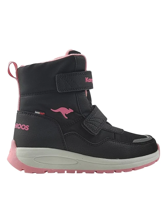 Zdjęcie produktu Kangaroos Botki "Nala" w kolorze czarno-jasnoróżowo-białym rozmiar: 39