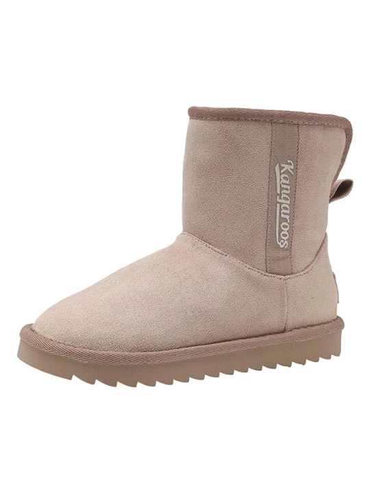 Zdjęcie produktu Kangaroos Botki zimowe "K-UK Holy" w kolorze beżowym rozmiar: 29