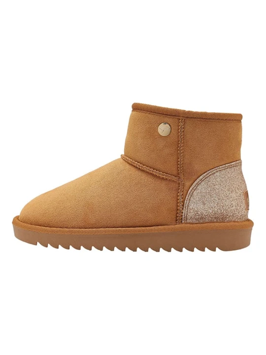 Zdjęcie produktu Kangaroos Botki zimowe "K-UK Holy" w kolorze jasnobrązowym rozmiar: 30