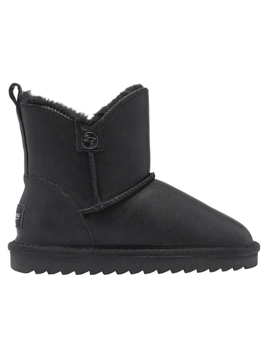 Zdjęcie produktu Kangaroos Botki zimowe "K-UK Silvery" w kolorze czarnym rozmiar: 34