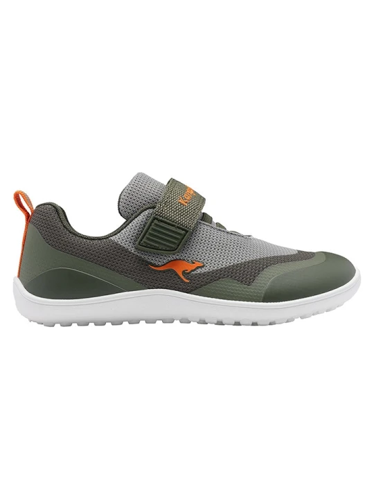 Zdjęcie produktu Kangaroos Buty "K-BFK Baremote EV" w kolorze szaro-oliwkowym do chodzenia na boso rozmiar: 38