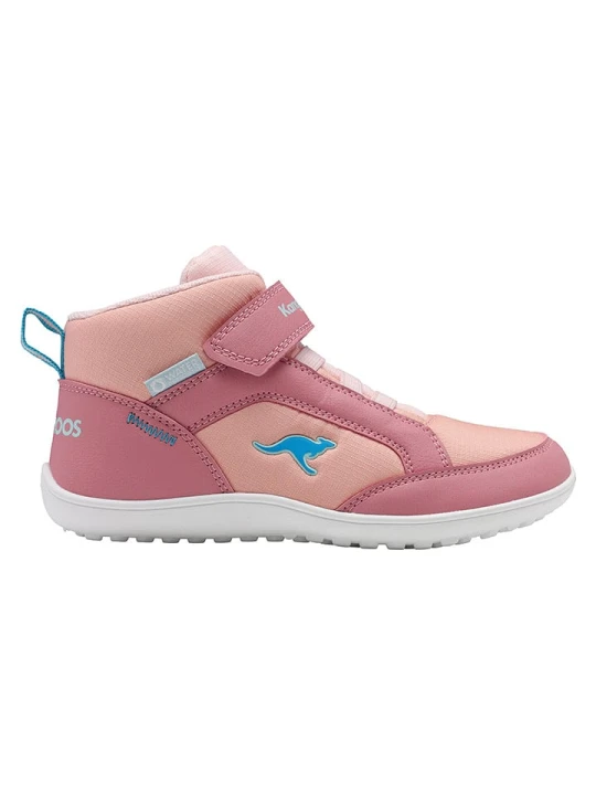 Zdjęcie produktu Kangaroos Buty "K-BFK Sole Mid EV" w kolorze różowo-łososiowym do chodzenia na boso rozmiar: 37