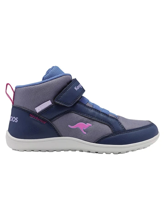 Zdjęcie produktu Kangaroos Buty "K-BFK Sole Mid EV" w kolorze granatowym ze wzorem do chodzenia na boso rozmiar: 38
