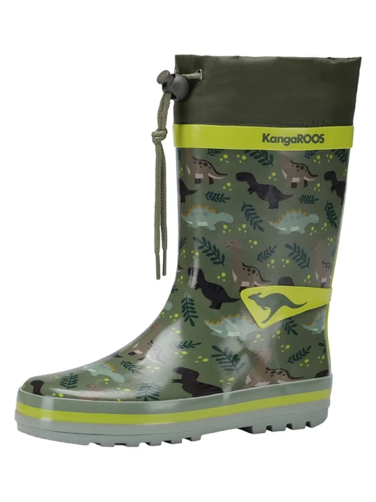Zdjęcie produktu Kangaroos Kalosze "Summerrain" w kolorze khaki rozmiar: 26