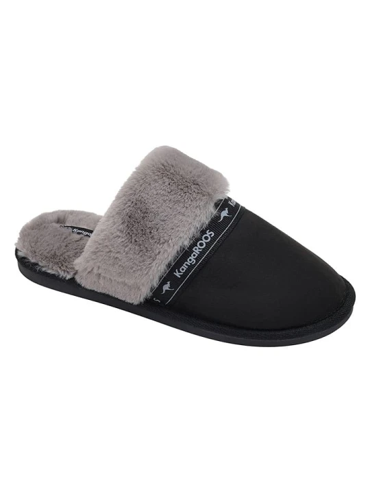 Zdjęcie produktu Kangaroos Kapcie "Nami" w kolorze czarnym rozmiar: 39