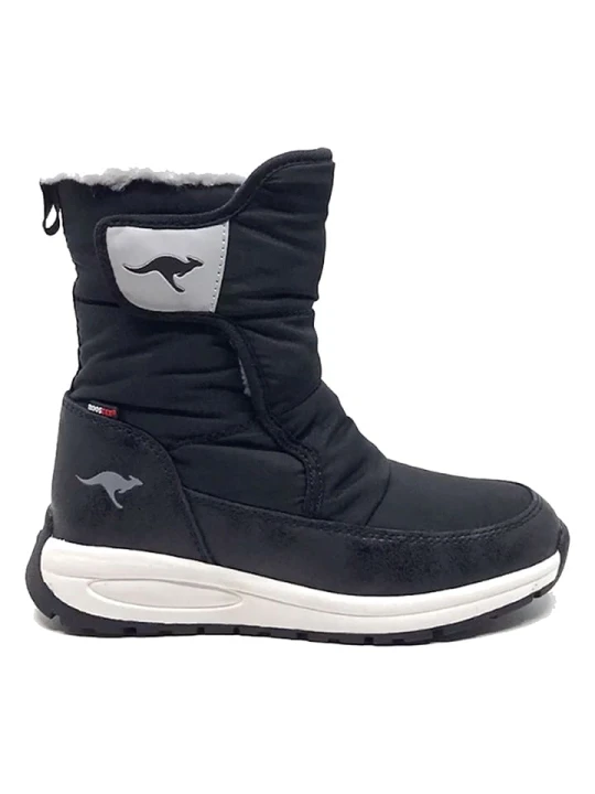 Zdjęcie produktu Kangaroos Kozaki zimowe "Belle" w kolorze czarno-białym rozmiar: 34
