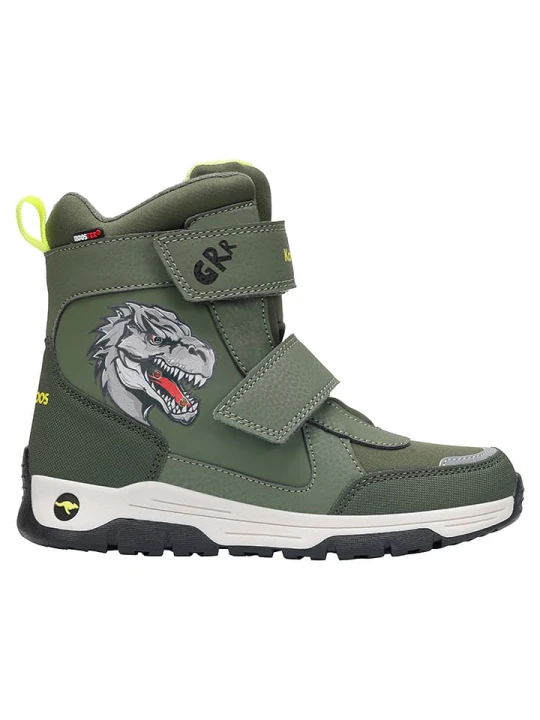 Zdjęcie produktu Kangaroos Kozaki zimowe "K-MJ Luxor V RTX SL" w kolorze khaki rozmiar: 28