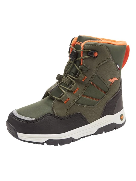 Zdjęcie produktu Kangaroos Kozaki zimowe "K-MJ North RTX" w kolorze khaki rozmiar: 30