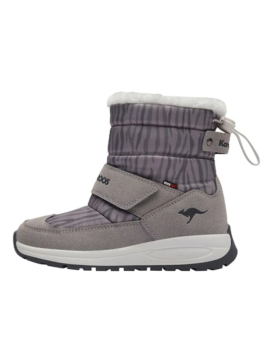 Zdjęcie produktu Kangaroos Kozaki zimowe "K-PE Marty RTX" w kolorze szarym rozmiar: 40