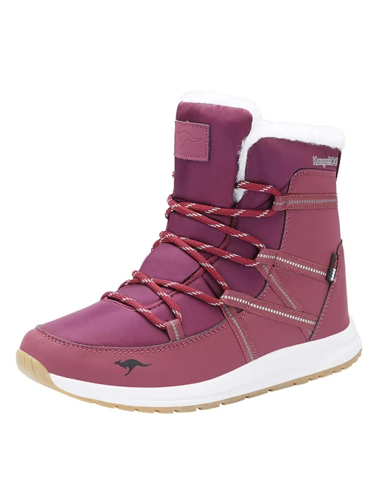 Zdjęcie produktu Kangaroos Kozaki zimowe "Leyla" w kolorze fioletowym rozmiar: 36