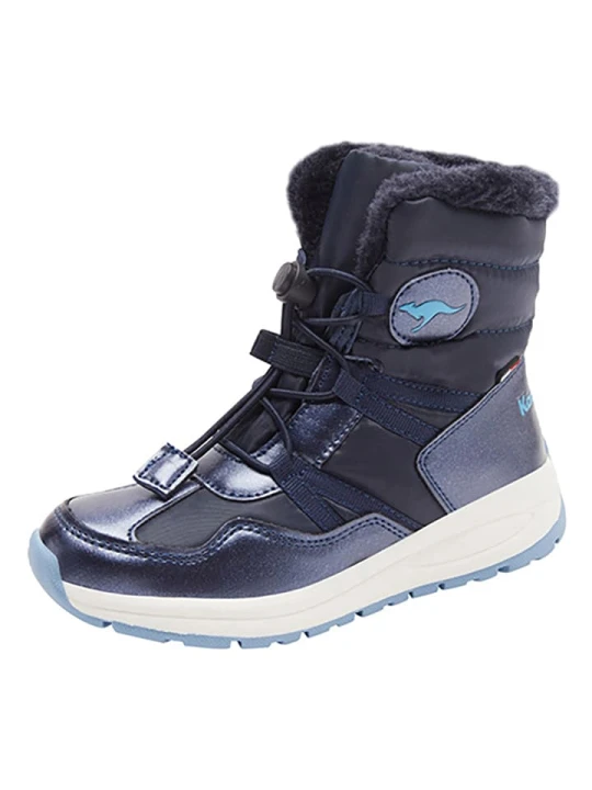 Zdjęcie produktu Kangaroos Kozaki zimowe "Ski RTX" w kolorze granatowym rozmiar: 36