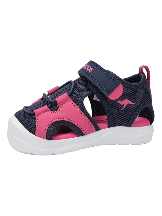 Zdjęcie produktu Kangaroos Półsandały "K-Toe Amari EV" w kolorze granatowo-różowym rozmiar: 26