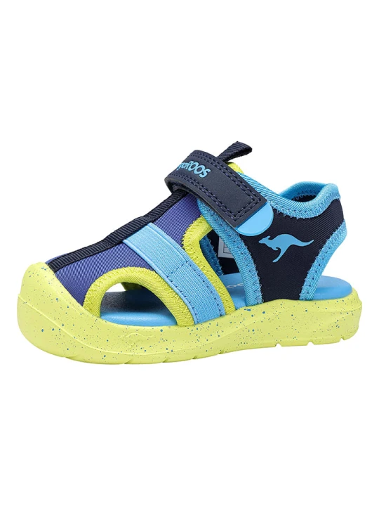 Zdjęcie produktu Kangaroos Półsandały "K-Toe Ellis" w kolorze niebieskim rozmiar: 25