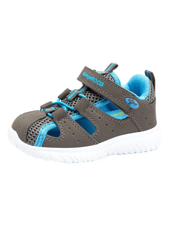 Zdjęcie produktu Kangaroos Półsandały "KI-Rock Lite EV" w kolorze szarym rozmiar: 29